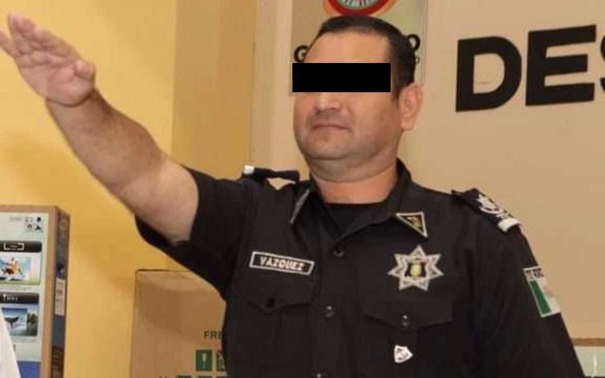 Leonardo Vazquez con franja de detención