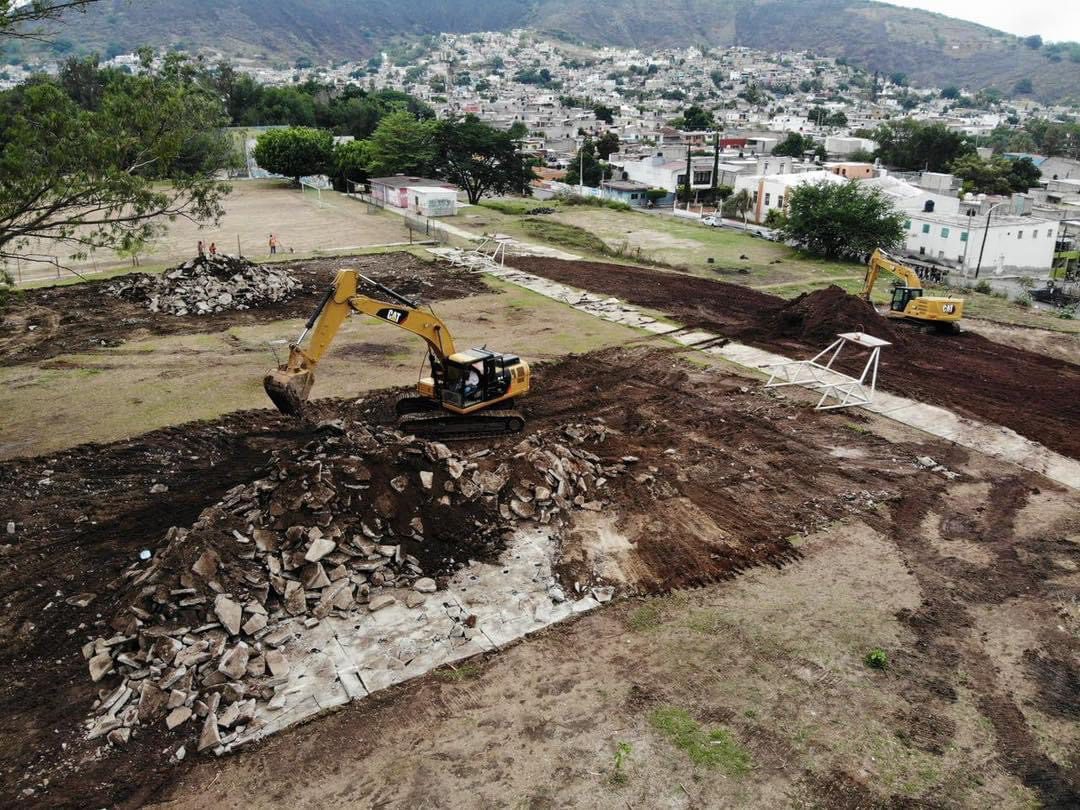 Construcción del estadio de beisbol