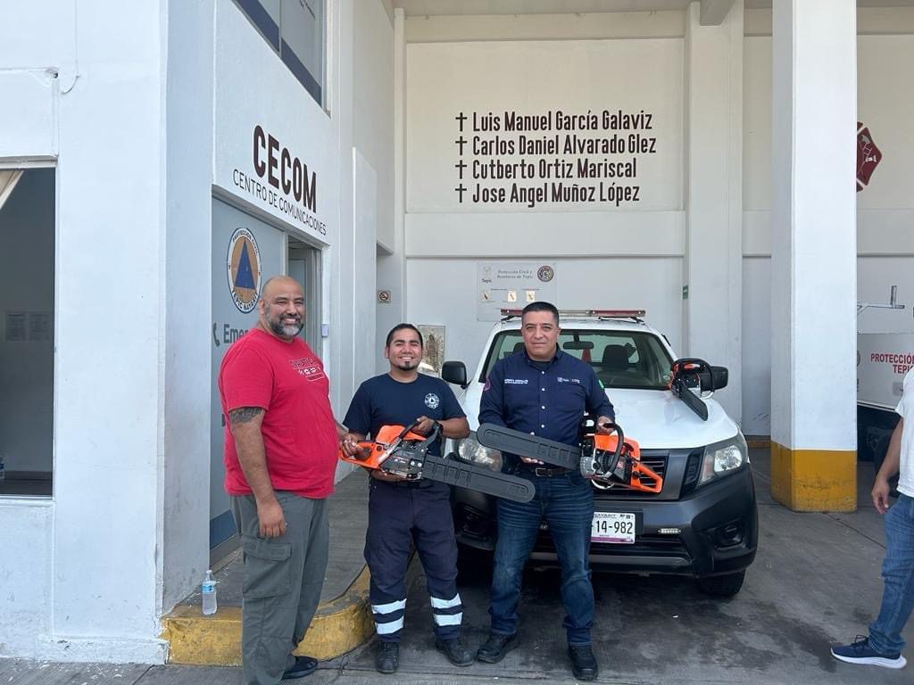 Proteccion Civil con Motosierras