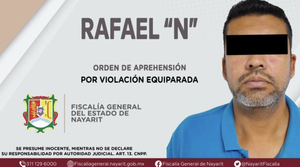 Orden de aprehensión a Rafael "N"