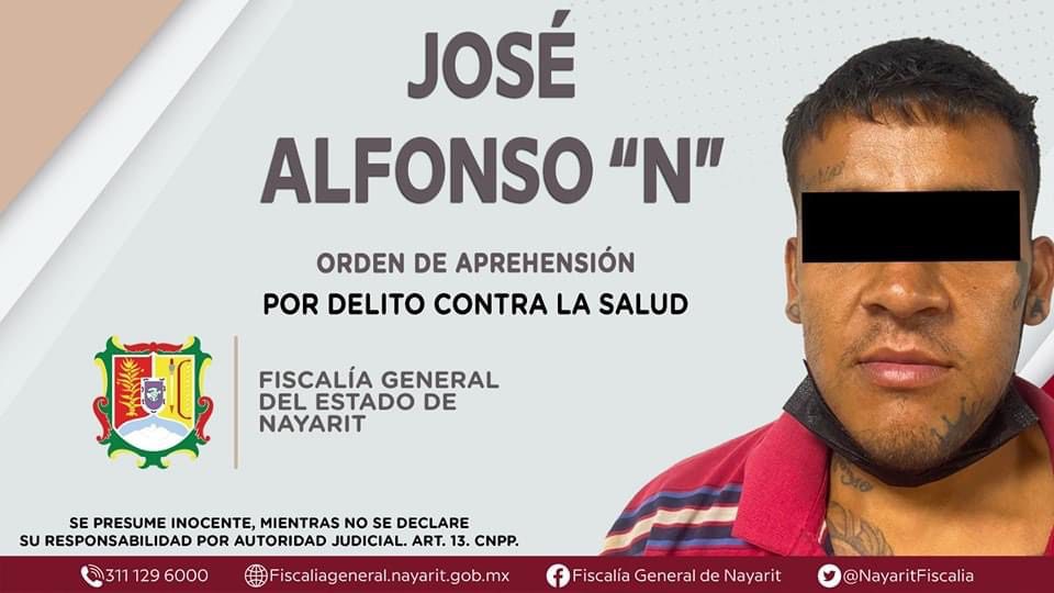 Orden de aprehensión a Jose Alfonso "N"