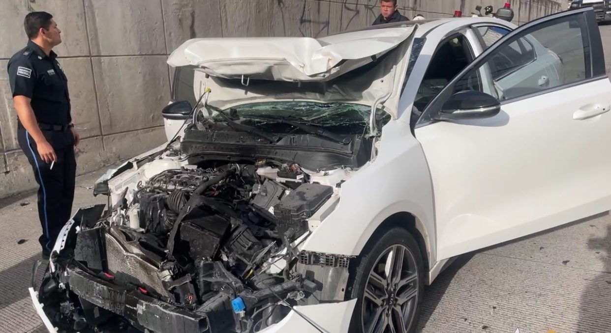 KIA destruido