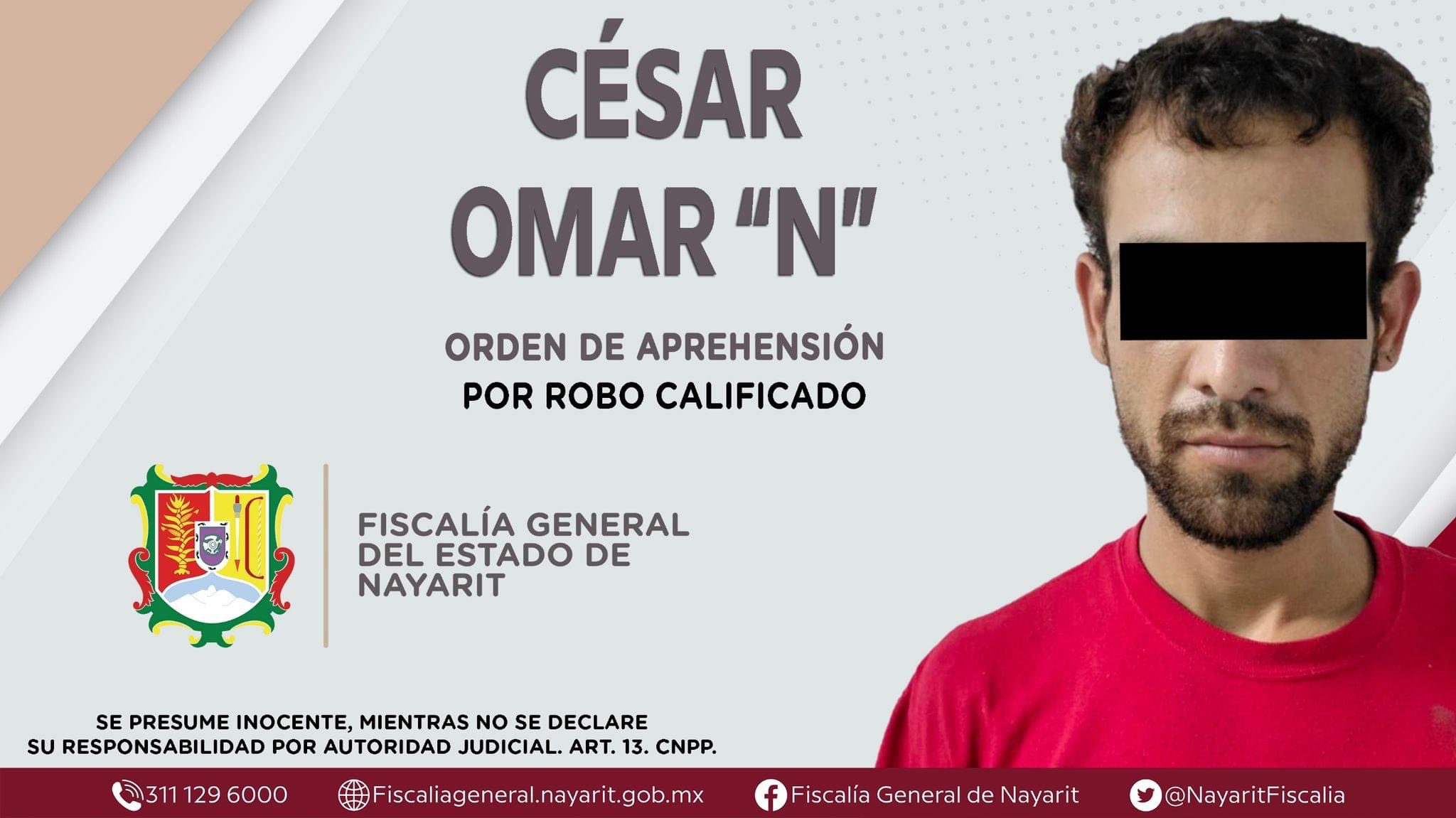 Aprehendido por robo calificado en agravio de una mujer