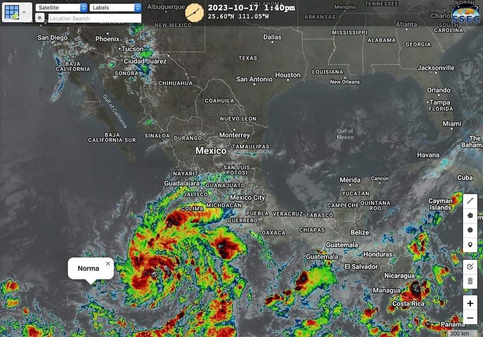 Tormenta tropical Norma