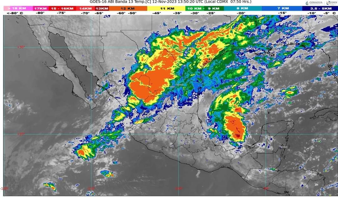 Alerta meteorológica en Nayarit y Jalisco: Tormenta inminente
