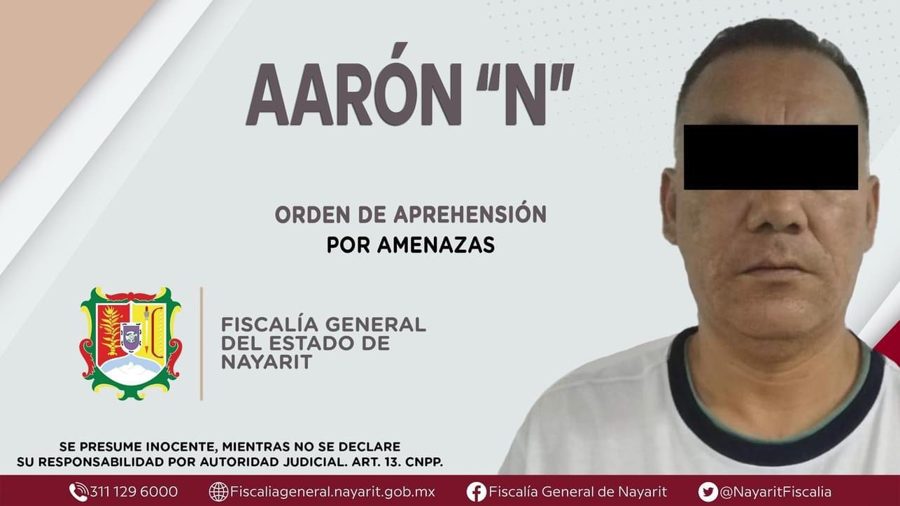 Orden de aprehensión en CERESO por amenazas a una mujer
