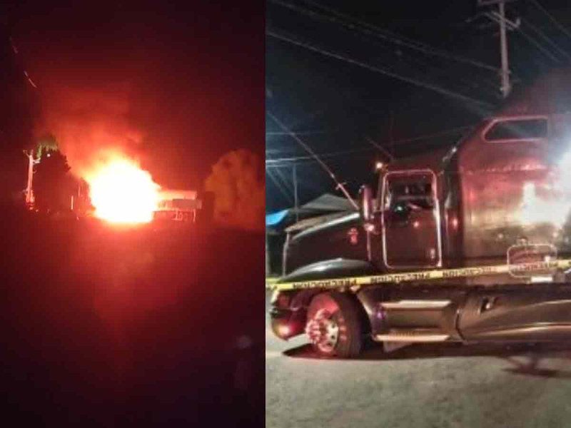 Noche de violencia en Michoacán