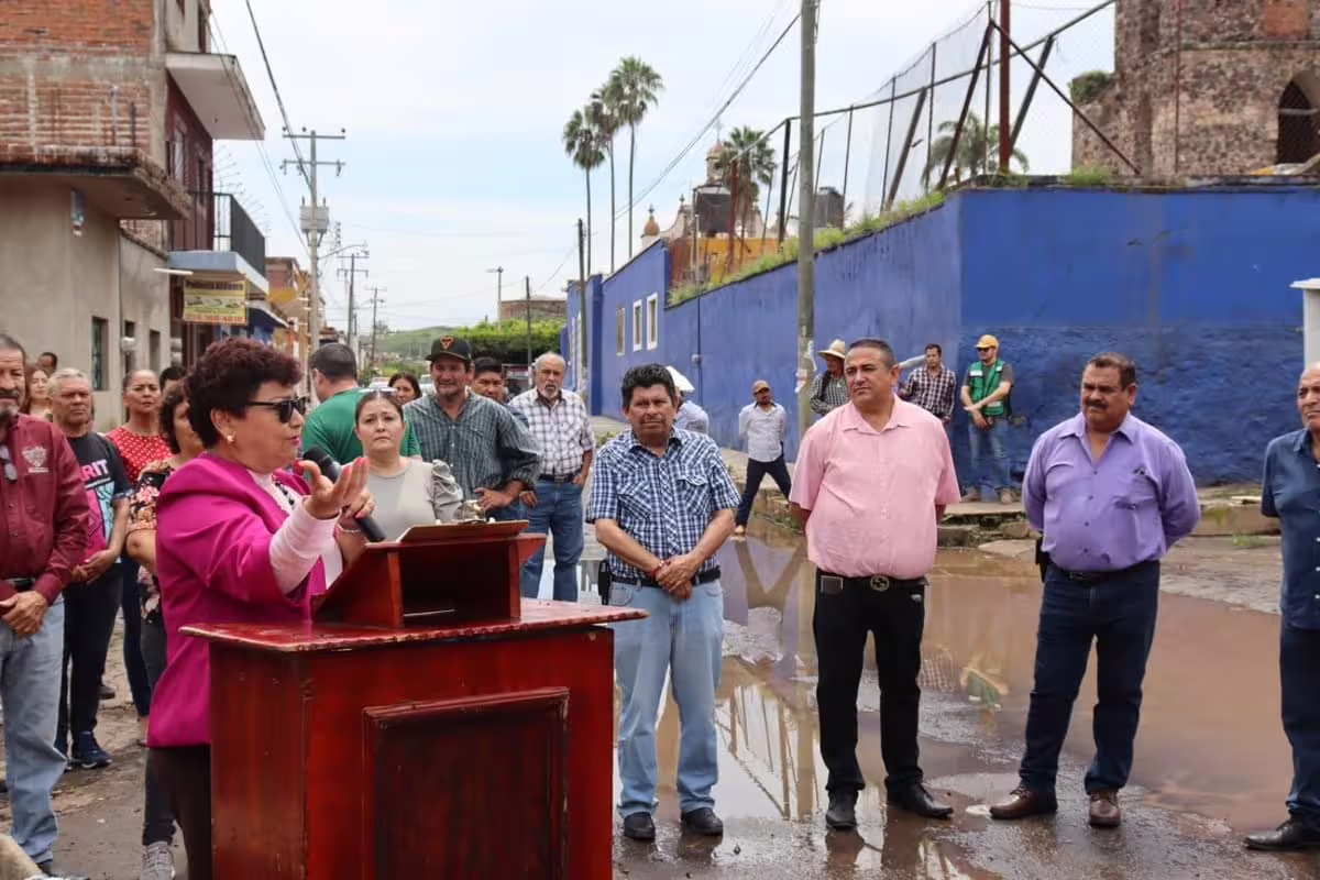 Inicio de obra de Quecha con Manolo