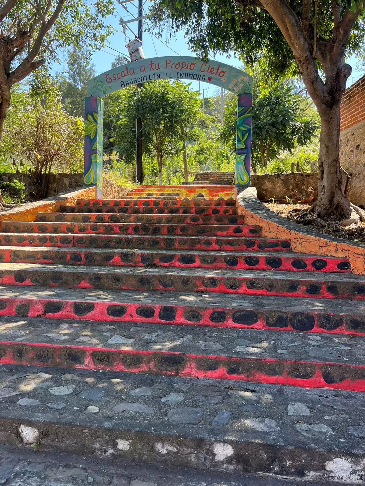 Escalinatas de Ahuacatlán