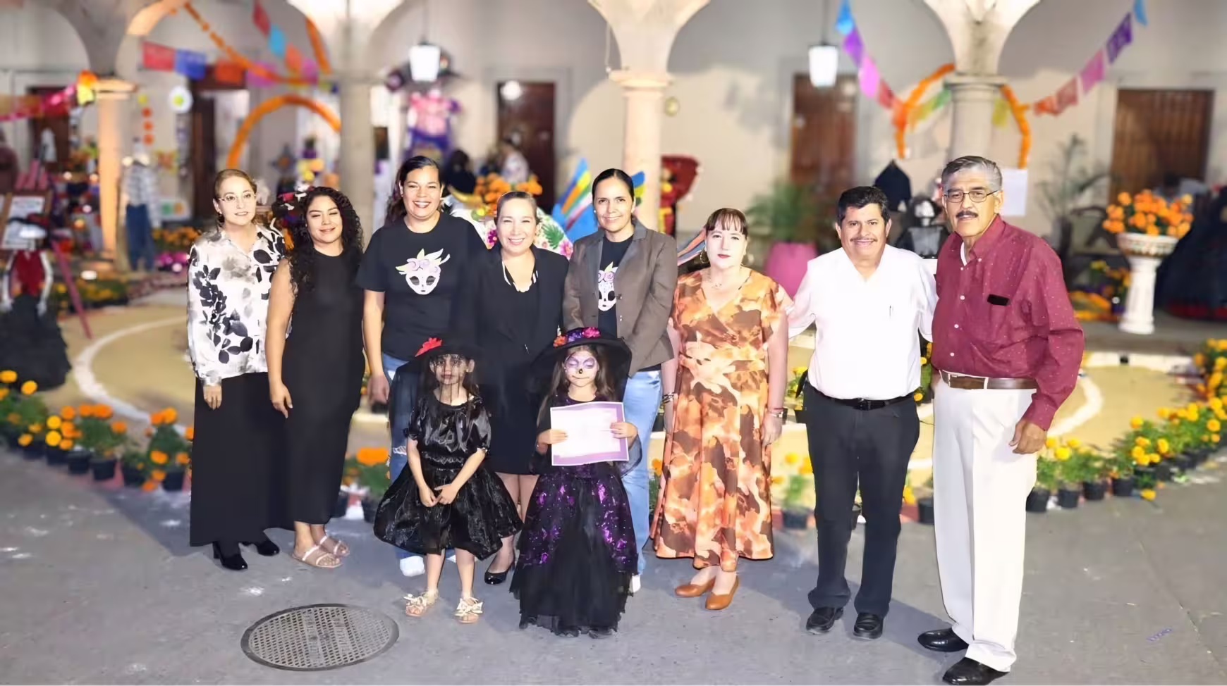 Ahuacatlán celebra con éxito el concurso de altares y catrinas