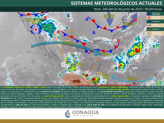 Lluvias en Nayarit