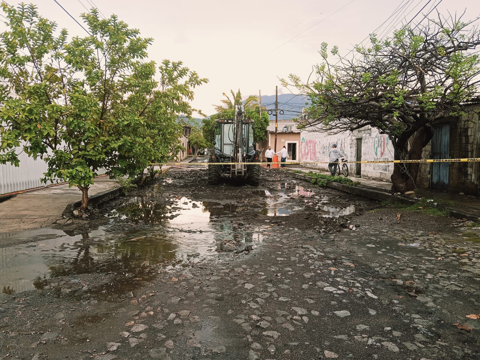 rehabilitación de empedrado en seco