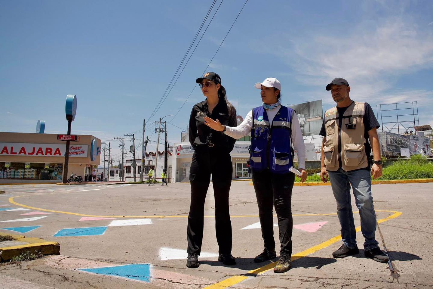 Urbanismo táctico Tepic: transforman la Glorieta de la Hermana Agua para una movilidad más segura