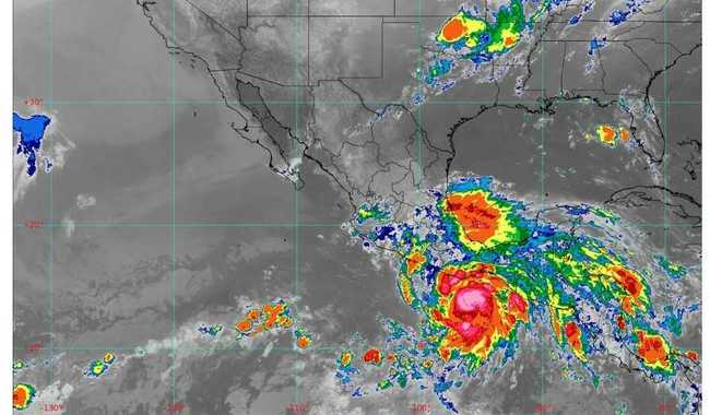 Huracán Erick se intensifica a categoría 1