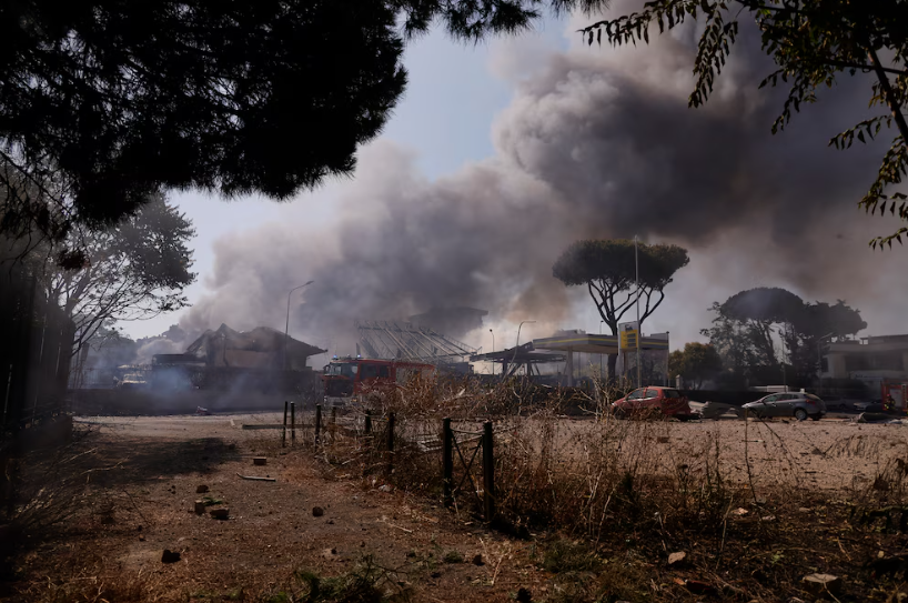 Explosión en gasolinera de Roma deja al menos 27 heridos: dos están graves
