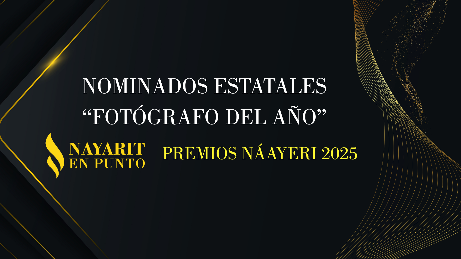 Premios Náayeri Fótografo del año