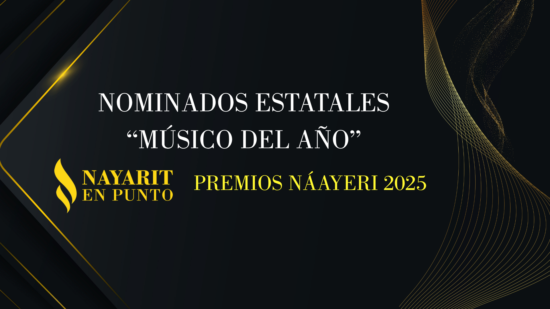 PREMIOS NÁAYERI MÚSICO DEL AÑO