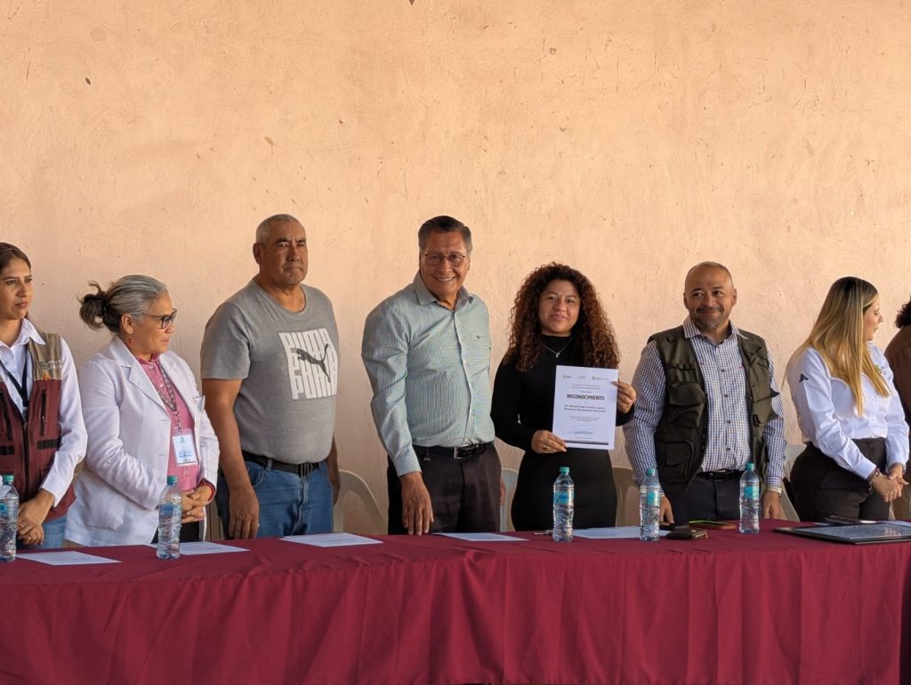 Heriberto Jara obtiene certificación como Comunidad Saludable en Ahuacatlán