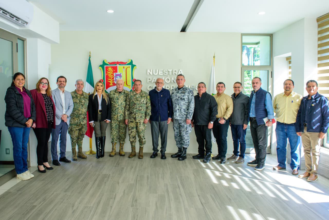 Gobernador Miguel Ángel Navarro Quintero encabeza Mesa Estatal de Construcción de Paz y Seguridad en Nayarit