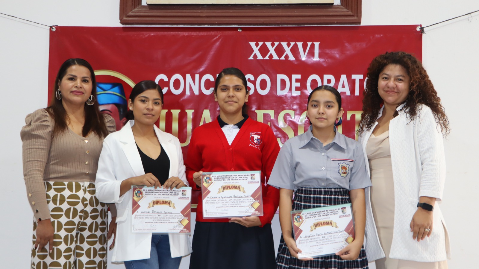 Ahuacatlán realiza el XXXVI Concurso de Oratoria Juan Escutia 2026 en su etapa municipal
