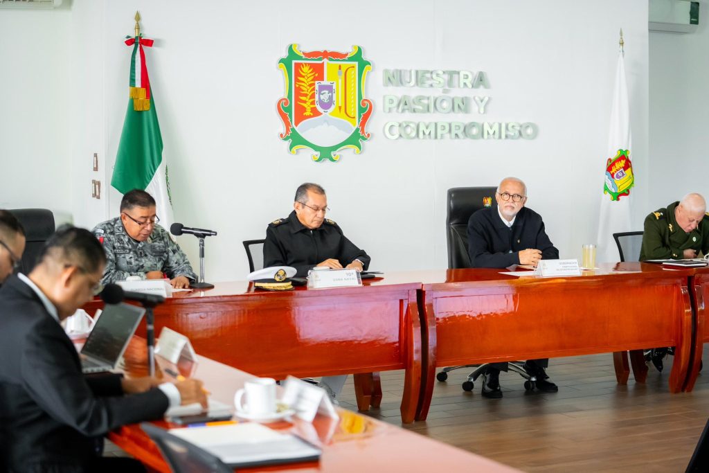 Miguel Ángel Navarro encabeza Mesa Estatal de Construcción de Paz y Seguridad en Nayarit