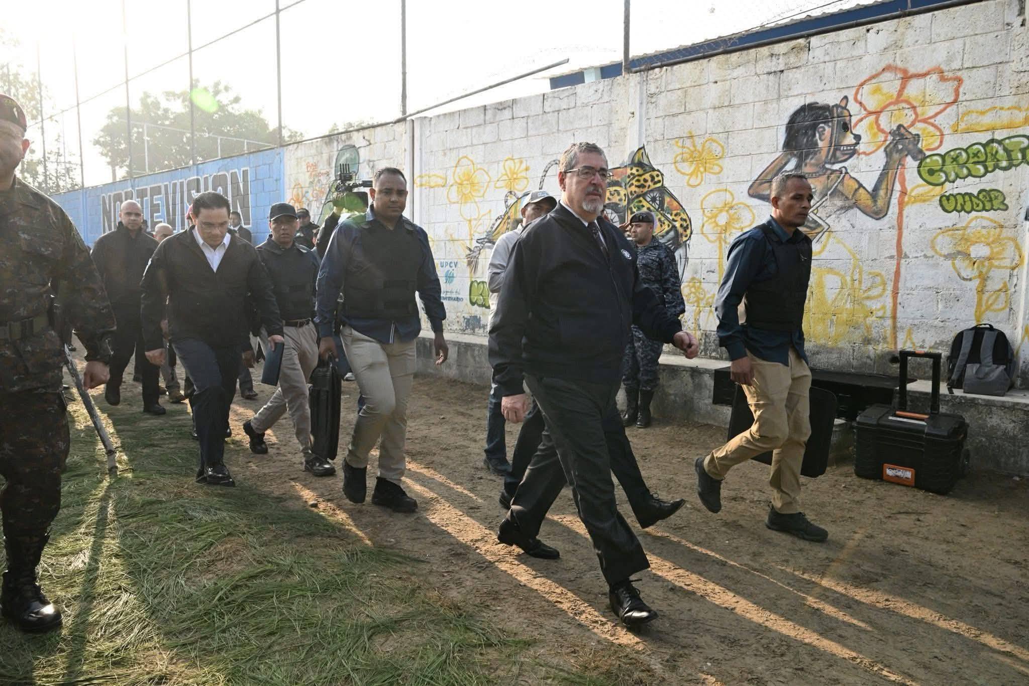 Presidente Arévalo encabeza operativo y presenta el Plan Centinela Metropolitano