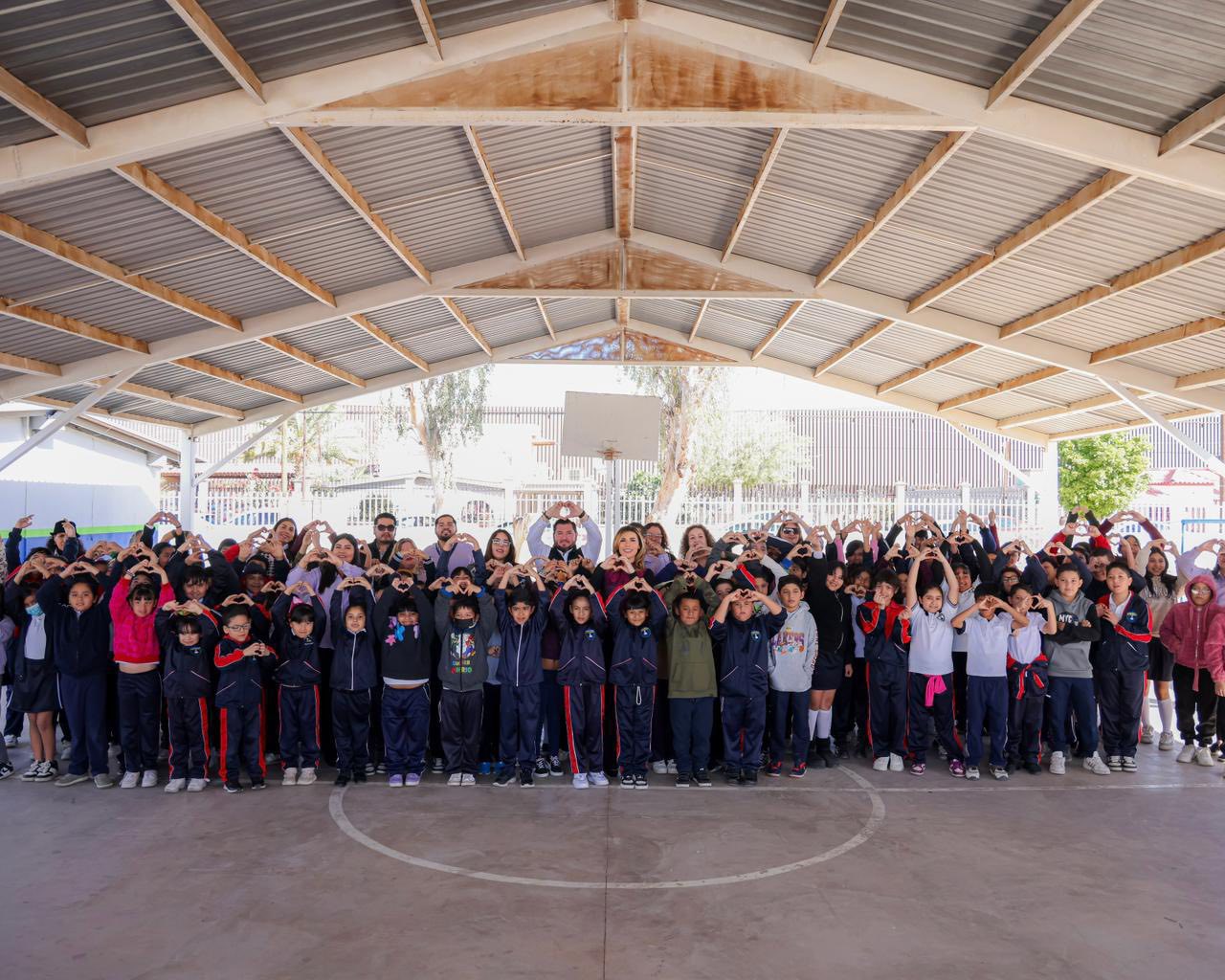 Inauguran comedor escolar en la Primaria Guadalupe Victoria de Mexicali