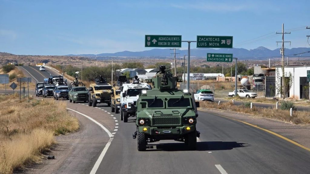 Aguascalientes mantiene carreteras seguras con presencia permanente de fuerzas de seguridad