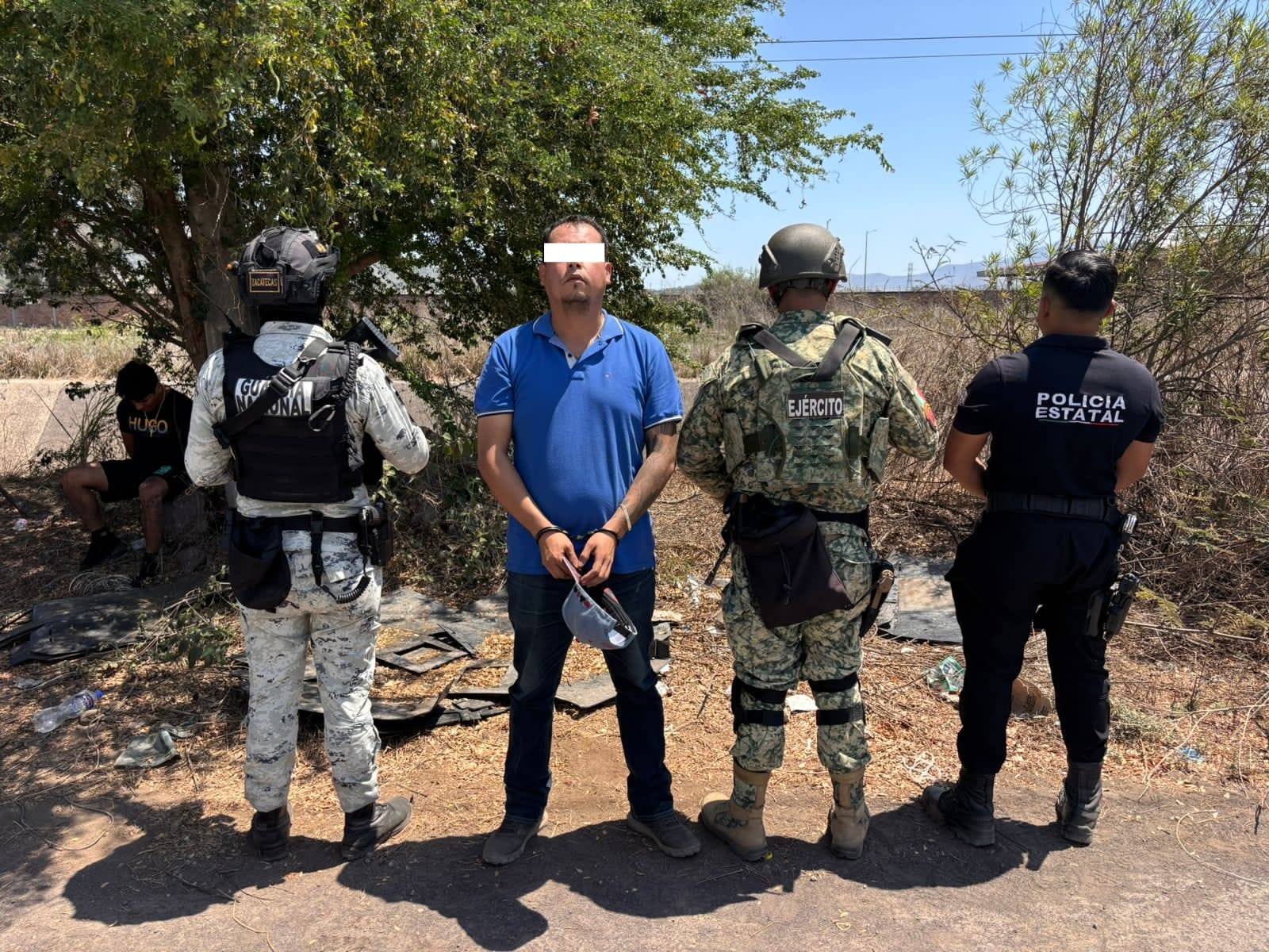 Trabajo interinstitucional en Nayarit deja cinco detenidos y rescate de persona en Tecuala