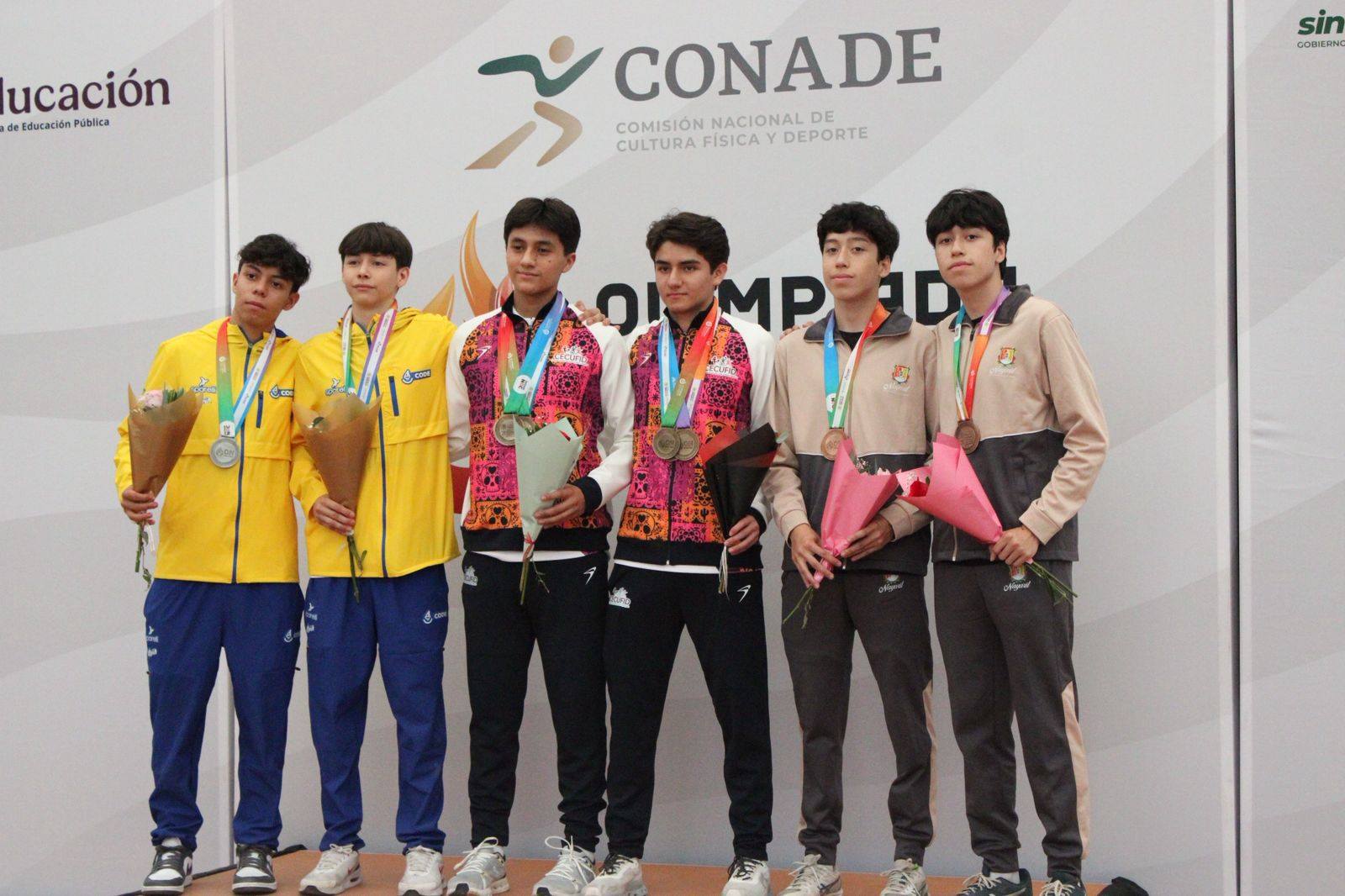 Nayarit suma dos medallas de bronce en squash dentro de la Olimpiada Nacional CONADE 2026