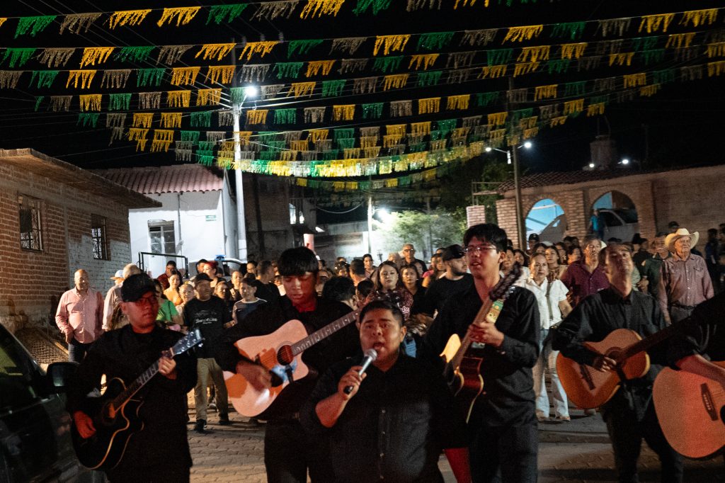 Callejoneada llena de música y tradición las fiestas patronales de Amado Nervo El Conde