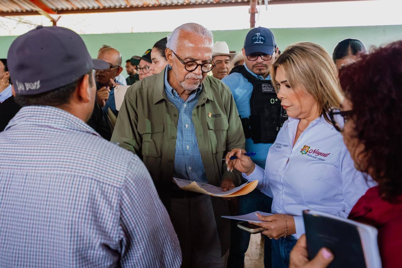 Miguel Ángel Navarro cumple compromisos y fortalece acciones para el bienestar de la sierra de Acaponeta