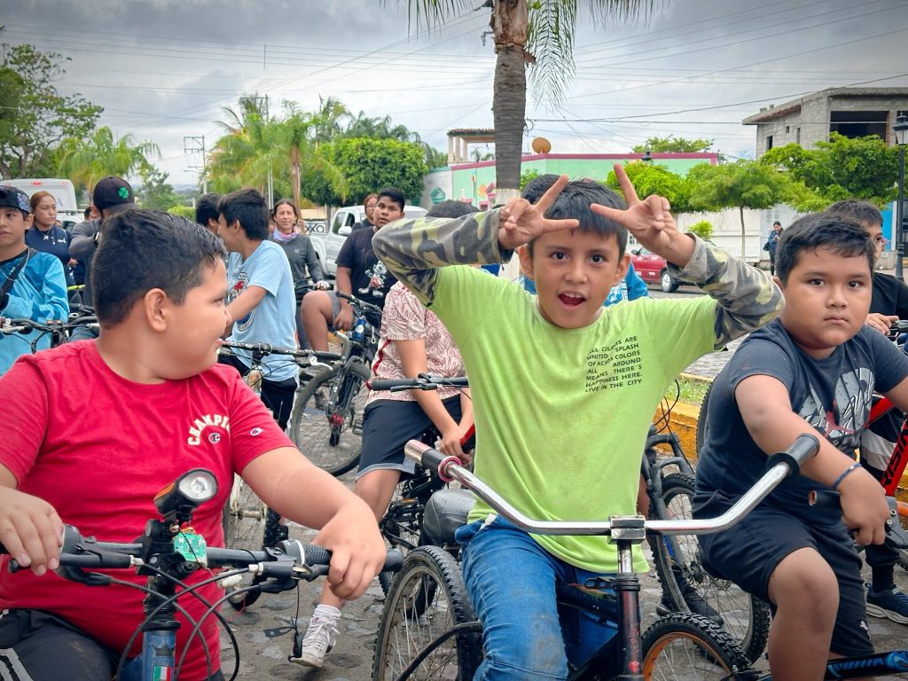 Rodada Ciclista Familiar fortalece la convivencia y promueve estilos de vida saludables en Jala