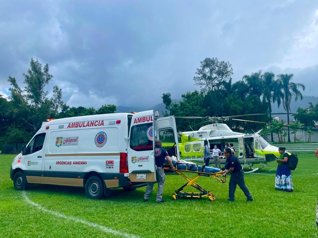 Atención médica de emergencia fortalece la protección de la salud en comunidades de difícil acceso de Nayarit