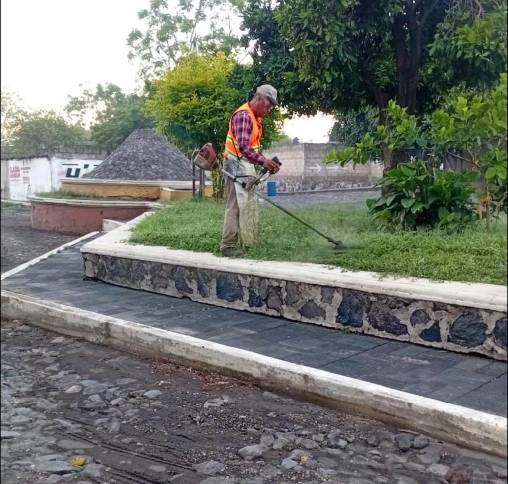 Servicios públicos Jala fortalecen el mantenimiento de espacios para la ciudadanía
