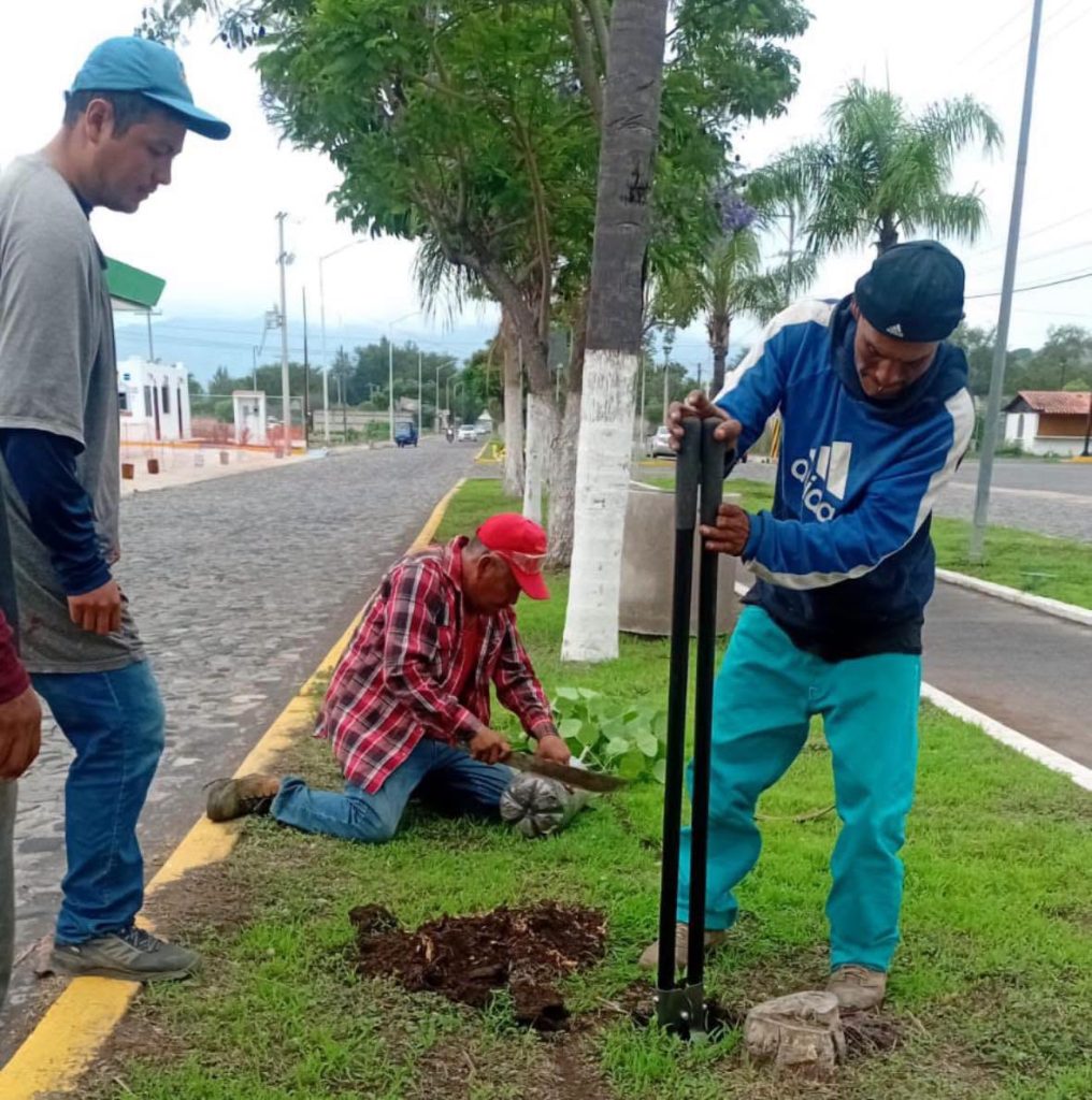Servicios públicos Jala fortalecen el mantenimiento de espacios para la ciudadanía
