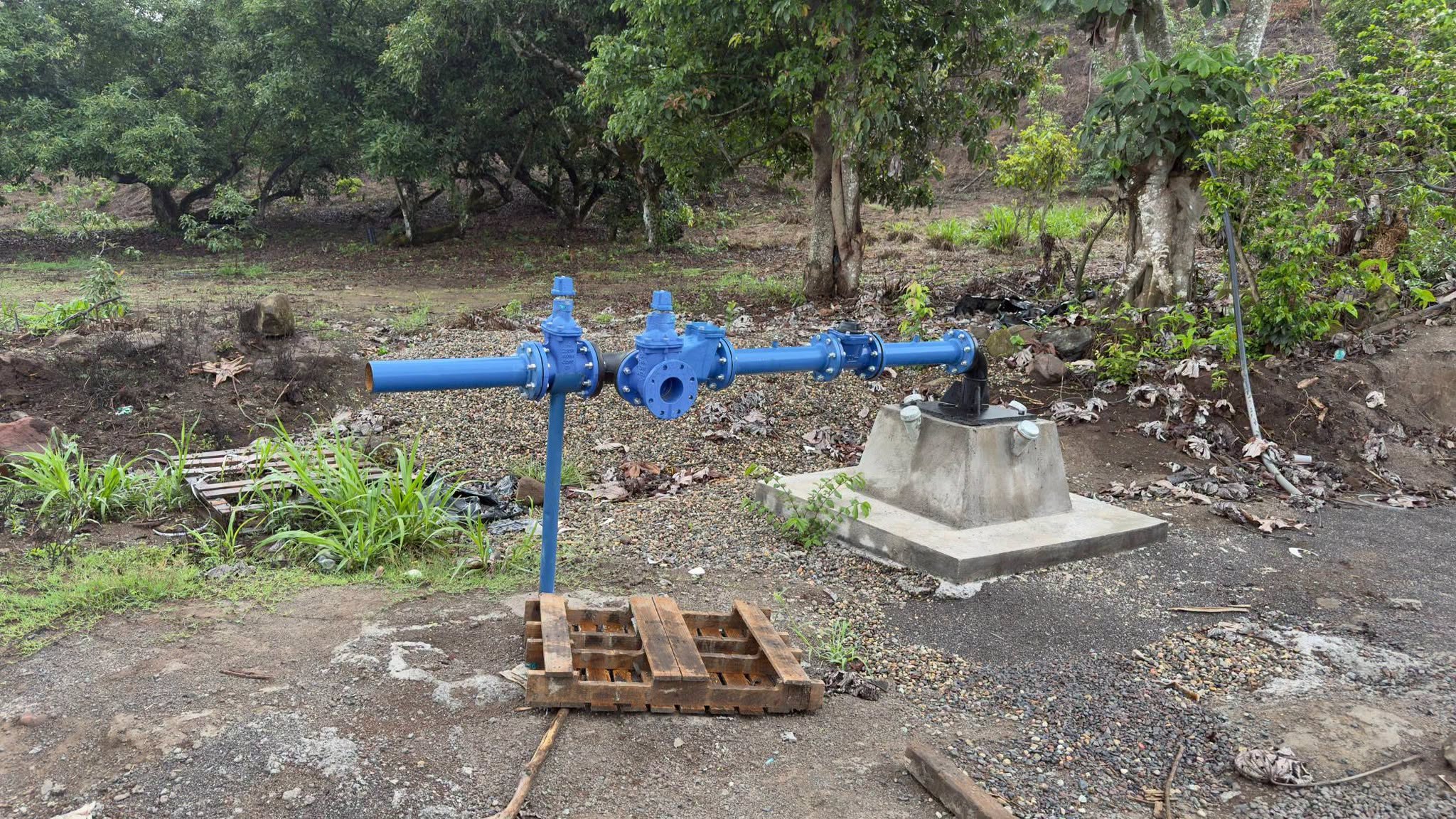 Avanza al 50 por ciento obra para mejorar el suministro de agua en La Yerba