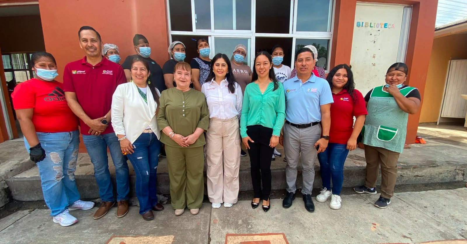 DIF Ahuacatlán recibe supervisión nacional del programa de desayunos escolares