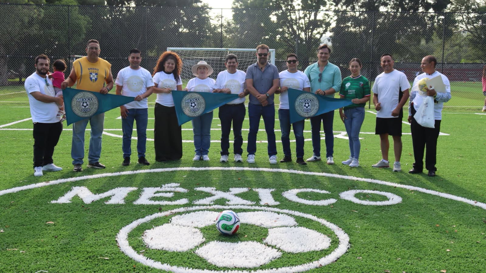 Nueva cancha de fútbol fortalece la infraestructura deportiva en Ahuacatlán