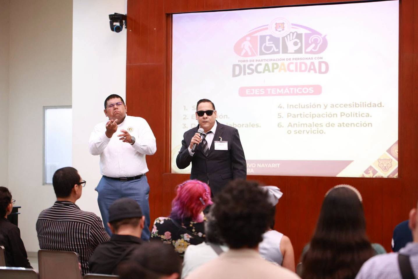 Concluye Foro de Participación de Personas con Discapacidad en el Congreso de Nayarit
