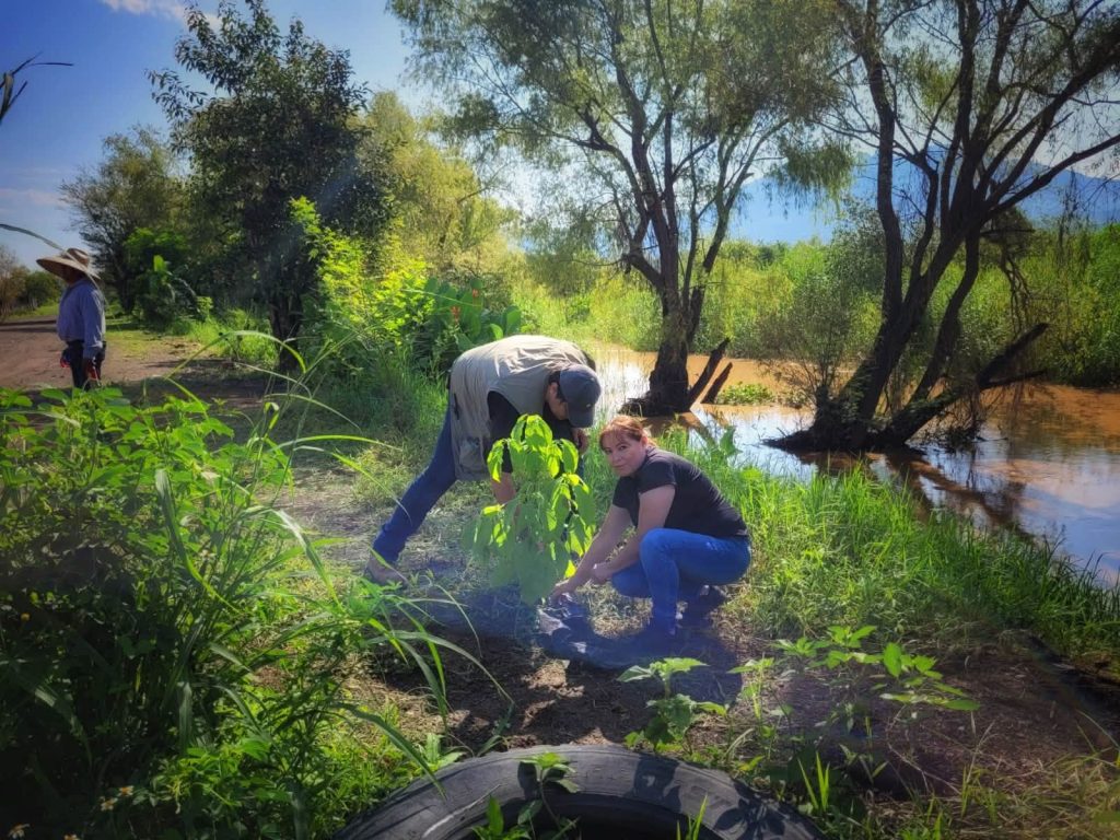 Xalisco impulsa jornada de reforestación en el Río Mololoa para fortalecer el cuidado ambiental