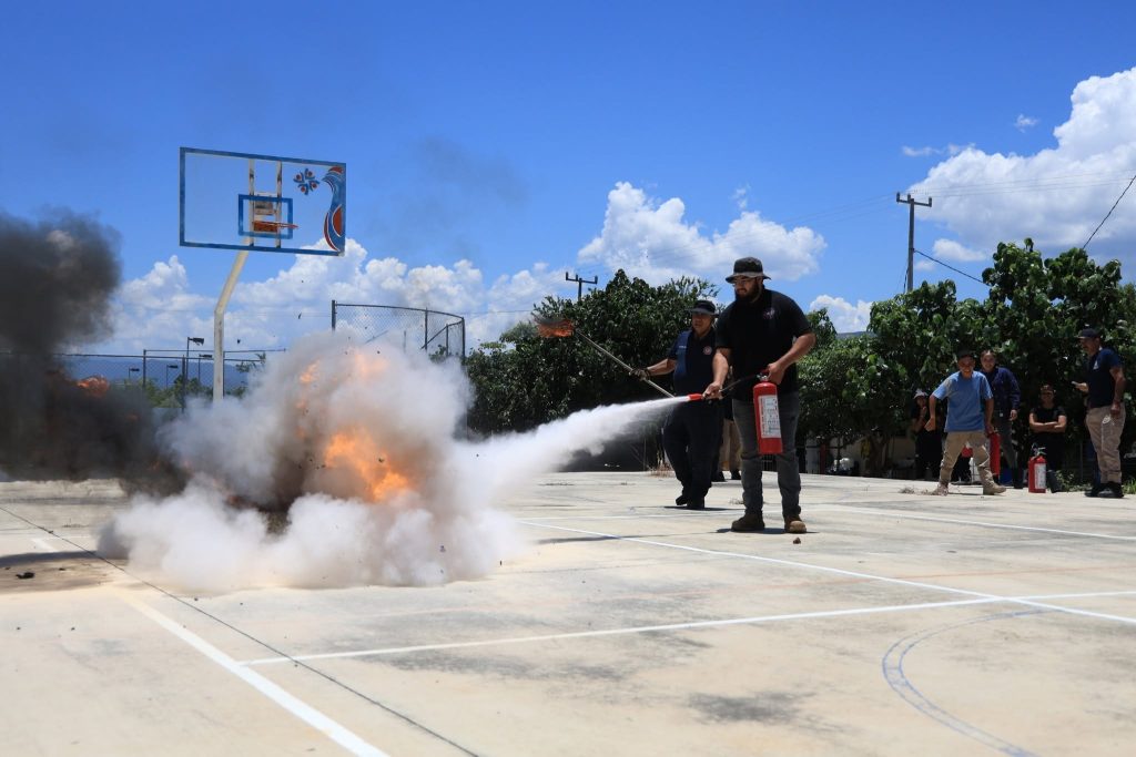Amatlán de Cañas fortalece la capacitación de Protección Civil en atención de emergencias