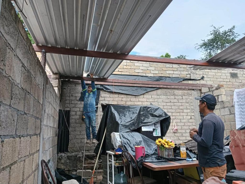 Santa María del Oro mantiene apoyo a familias afectadas por la tormenta con acciones de limpieza y rehabilitación