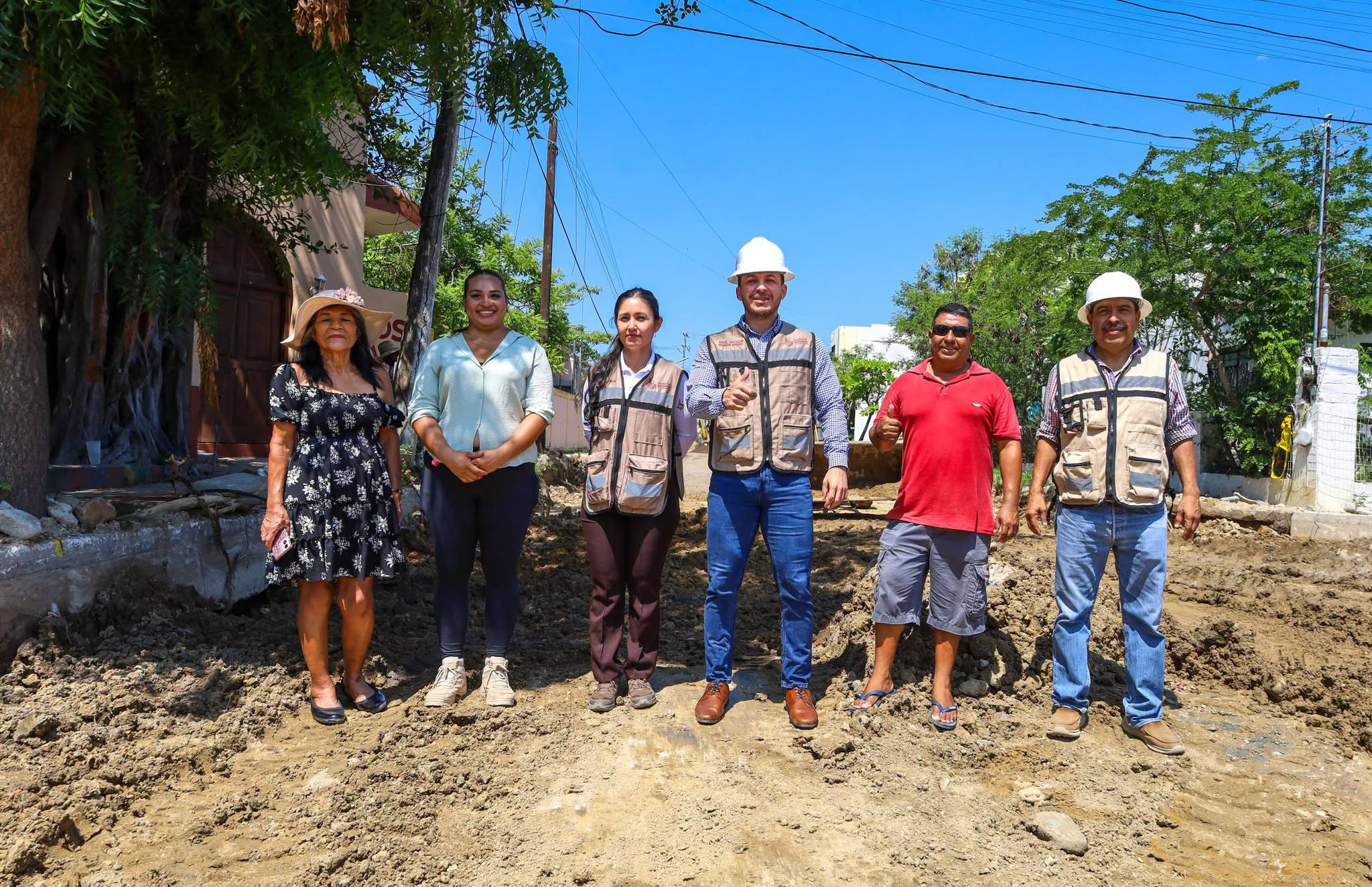 Punta de Mita fortalece su infraestructura urbana con construcción de la calle Hidalgo