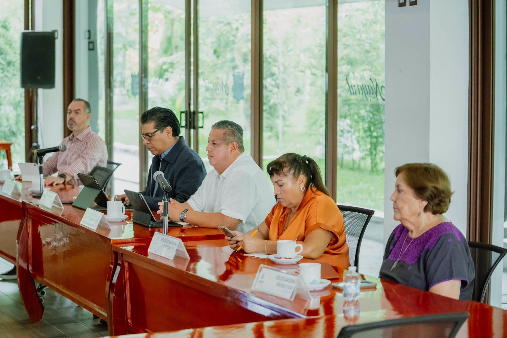 Miguel Ángel Navarro mantiene coordinación permanente para fortalecer la seguridad en Nayarit
