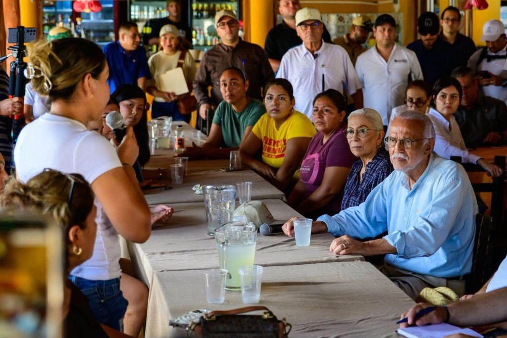 Gobierno de Nayarit y San Blas supervisan afectaciones por el huracán Polo