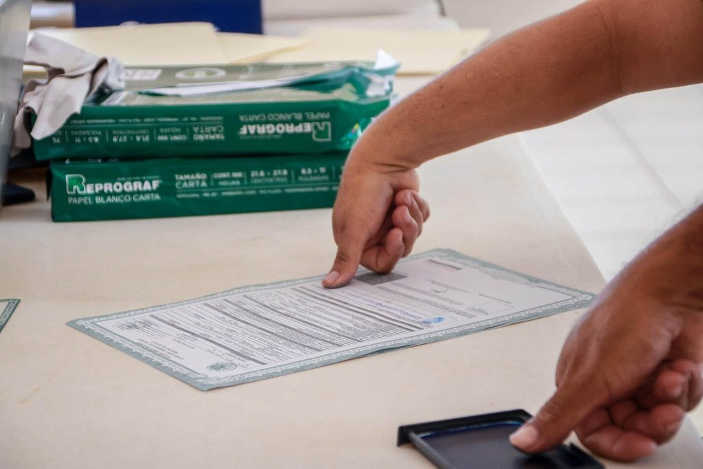 Santa María del Oro acerca servicios del Registro Civil a la comunidad de Las Cuevas