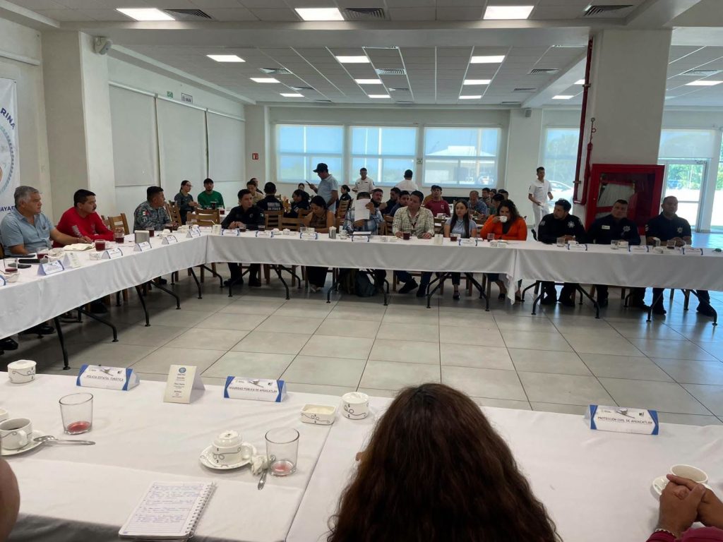 Amatlán de Cañas participa en simulacro de impacto meteorológico para fortalecer la respuesta ante emergencias