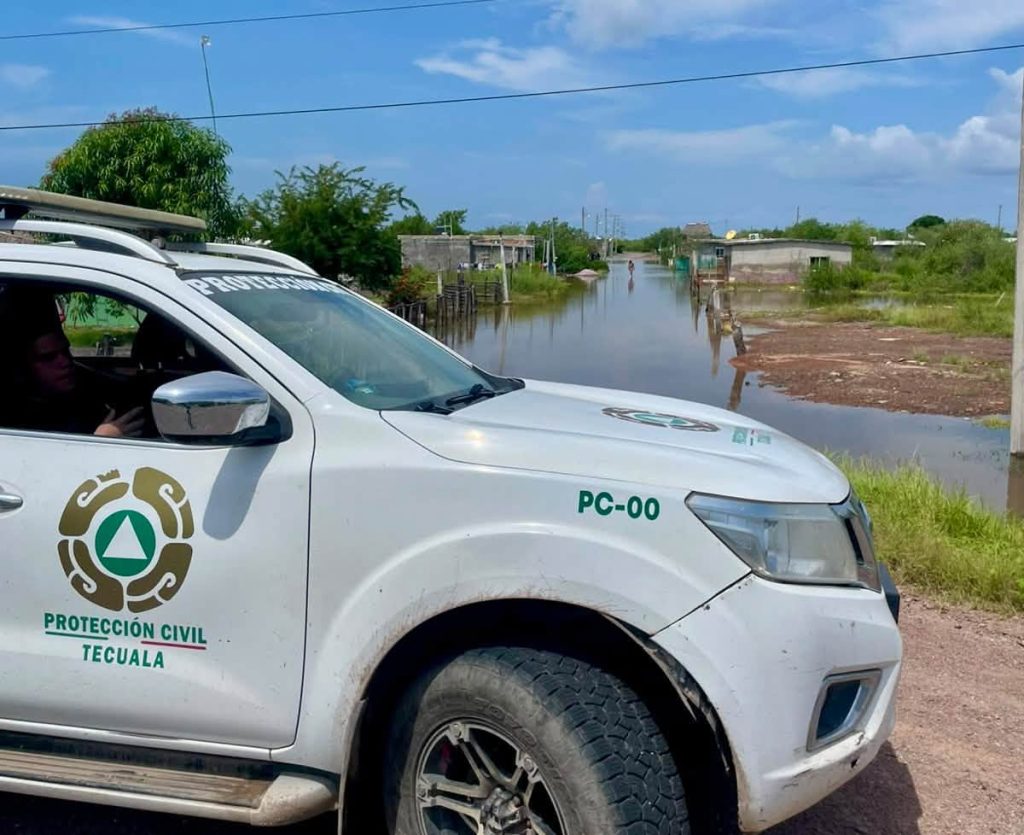 Tecuala reporta marea alta en zonas costeras y pide extremar precauciones