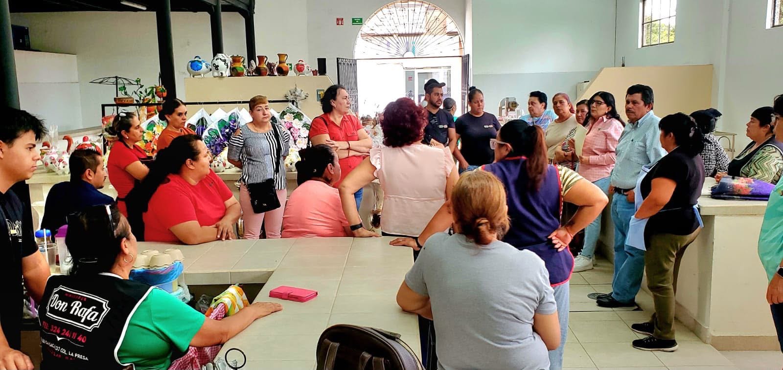Ahuacatlán da seguimiento a la reapertura del Mercado Municipal y la incorporación de locatarios
